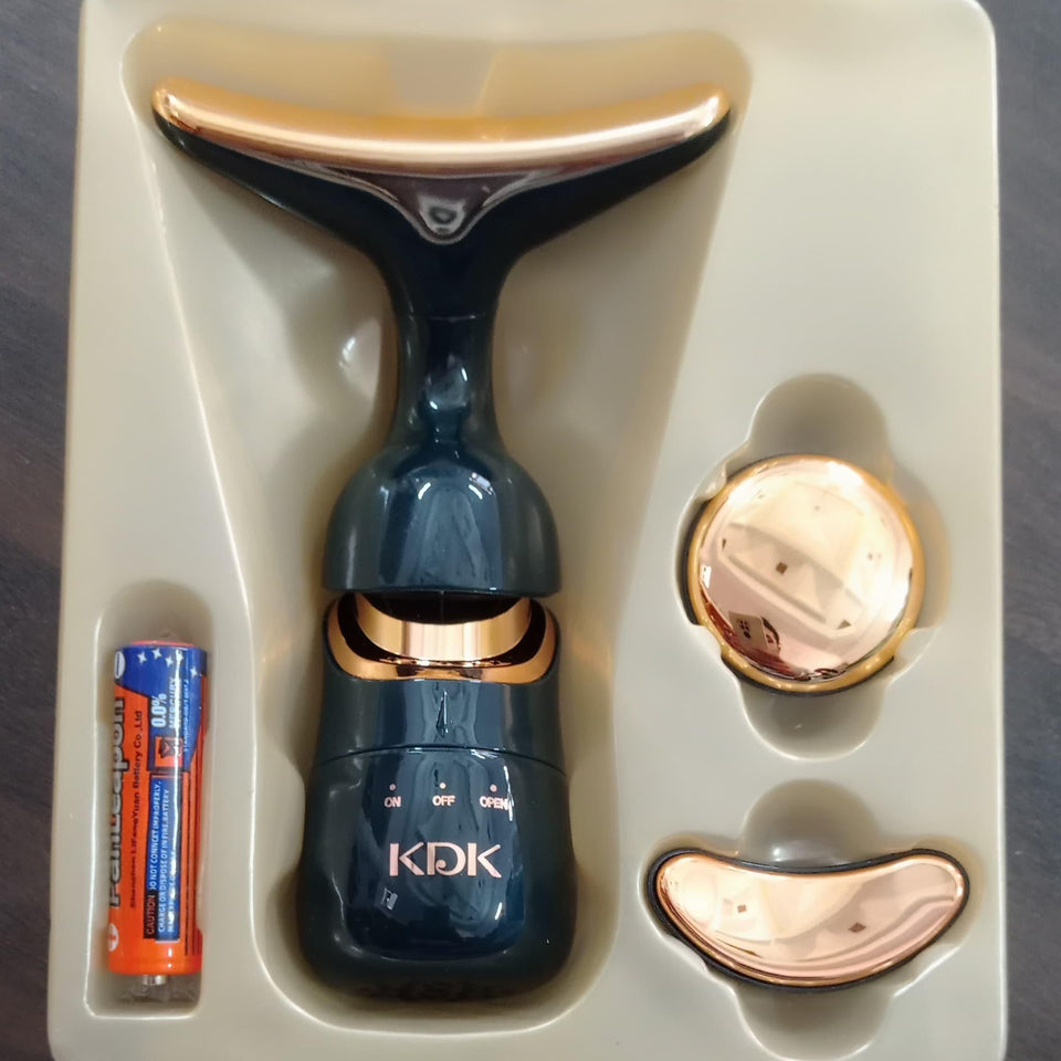 2-in-1 Anti-Wrinkle Facial Massager